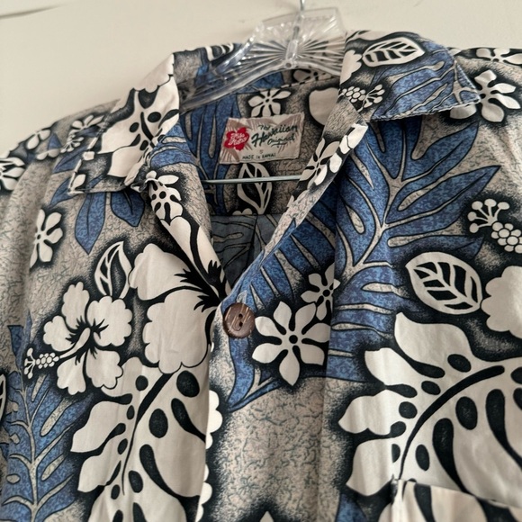 HILO HATTIE The Hawaiian Original Men’s Vintage Cotton Button Up Shirt-SMALL - Picture 4 of 6